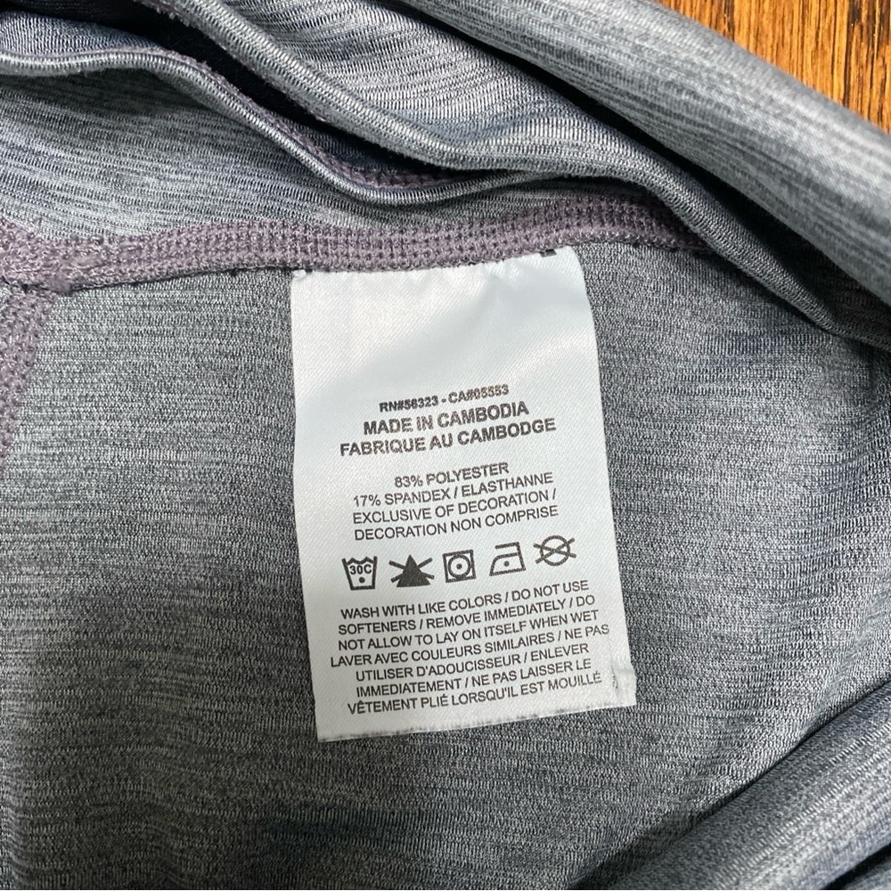 Nike Womens The One 7/8 Training Tights S Pink Gray Black Gym Casual Leggings - Picture 6 of 11